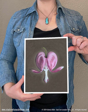 Bleeding Heart (Canvas and Paper Print)