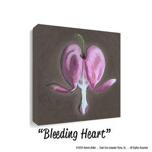 Bleeding Heart (Canvas and Paper Print)