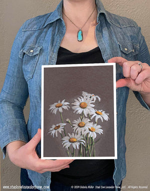 Daisies (Canvas and Paper Print)