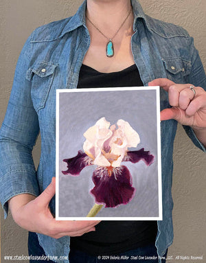 Iris (Canvas and Paper Print)