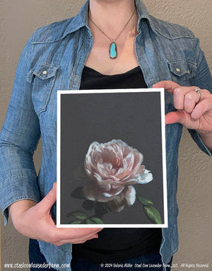 Rose 1 (Canvas and Paper Print)