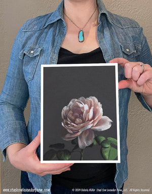 Rose 2 (Canvas and Paper Print)