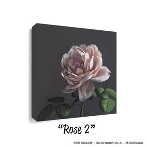 Rose 2 (Canvas and Paper Print)