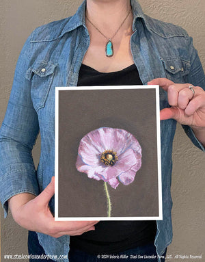 Shirley Poppy (Canvas and Paper Print)